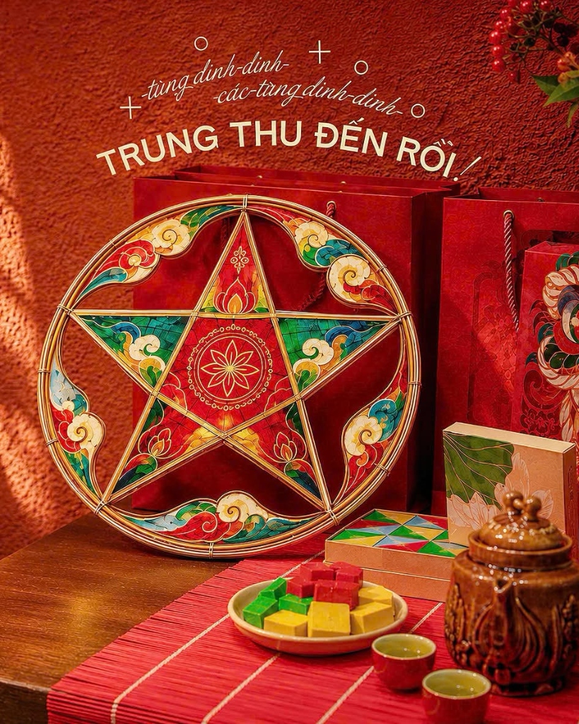 Bộ Đèn Ông Sao & Hộp Quà Trung Thu Sáng Tạo De L'archi